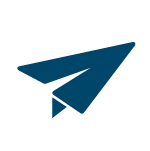 paper airplane icon