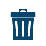 garbage can icon