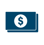icon of a dollar bill